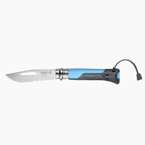  Coltello Opinel sportivo outdoor N.08 blu