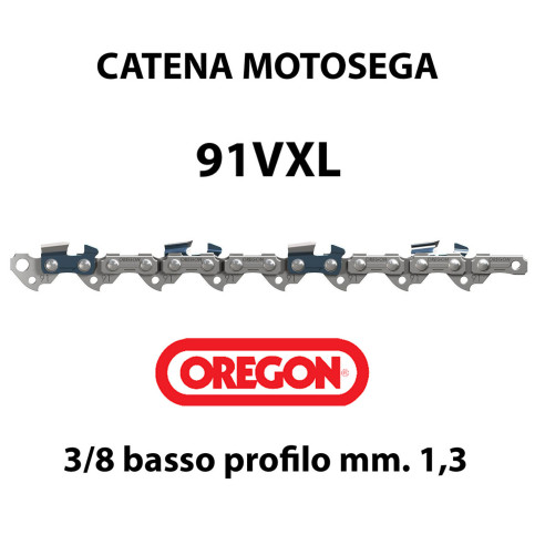 Catena Oregon per motosega 91 VXL passo 3/8" spessore 1,3