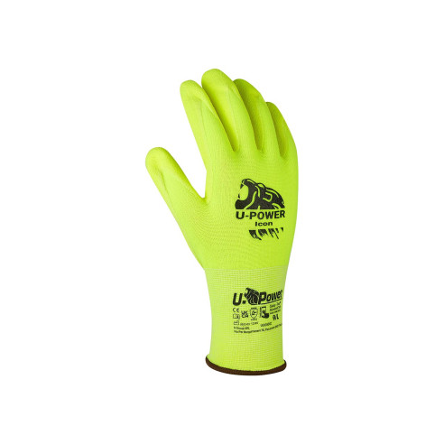 Guanti U-Power ICON giallo fluo