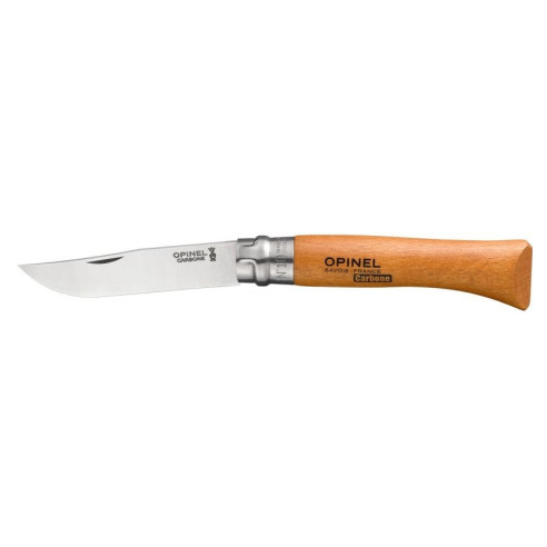 Coltello Opinel tradizionale con lama al carbonio - carbonio N 10