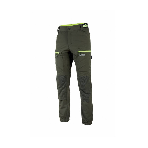 Pantaloni Lavoro U-POWER Verde Scuro Taglia L | Guru Garden