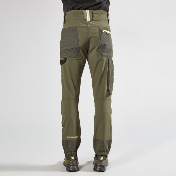 Pantaloni Lavoro U-POWER Verde Scuro Taglia L | Guru Garden