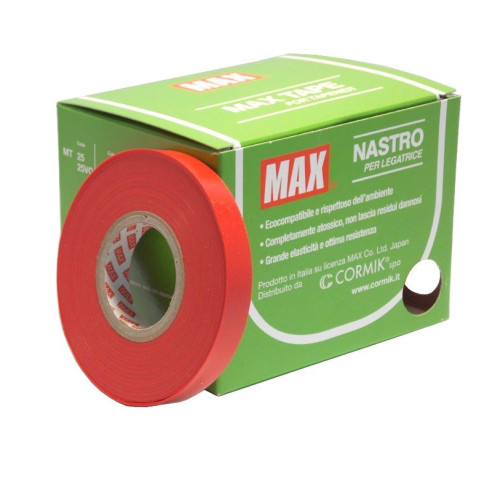  Nastro rosso per legatrice Max