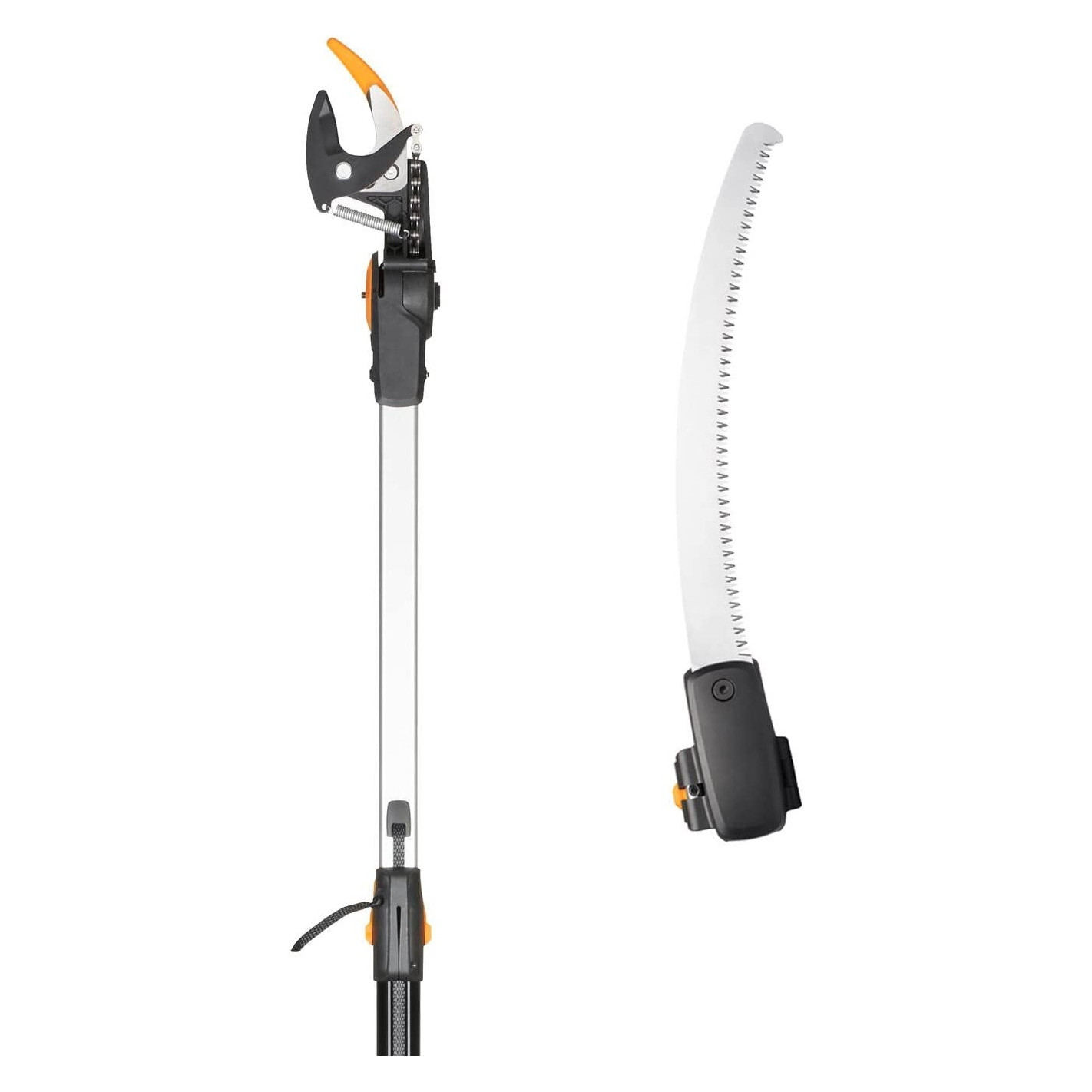 Fiskars Svettatoio Universal Telescopico UP86+Seghetto UP80